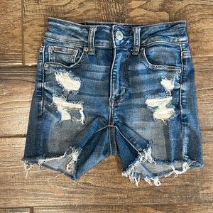 American eagle jean shorts